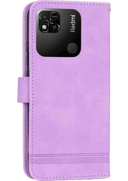Xiaomi Redmi 12C Premium Manyetik Kapatma Nakit Cep Kartı Için Flip Case (Yurt Dışından)