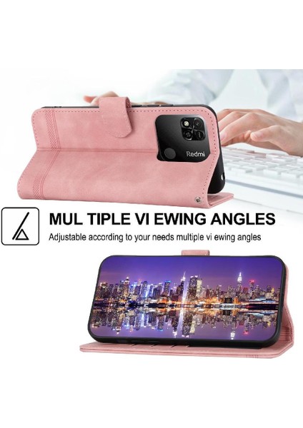 Xiaomi Redmi 12C Premium Manyetik Kapatma Nakit Cep Kartı Için Flip Case (Yurt Dışından)