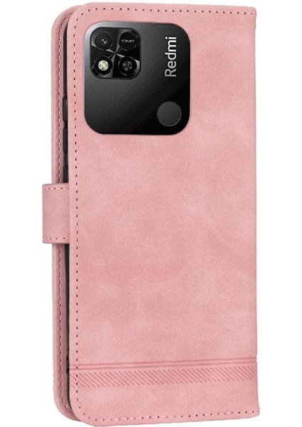 Xiaomi Redmi 12C Premium Manyetik Kapatma Nakit Cep Kartı Için Flip Case (Yurt Dışından)