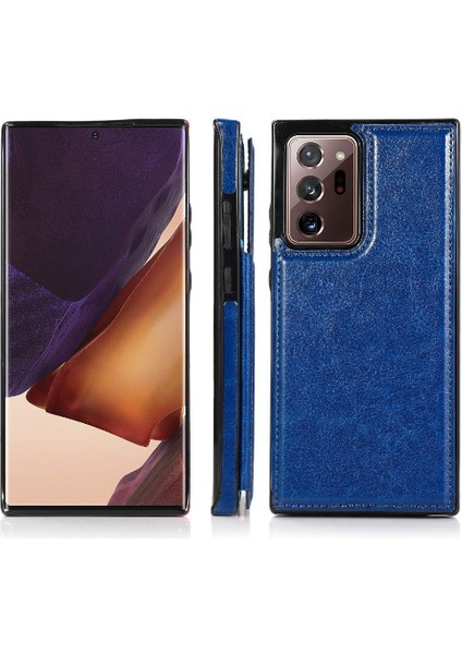 Cüzdan Kılıf Samsung Galaxy Not 20 Için Kickstand Çift Manyetik Toka Pu (Yurt Dışından) fırsatları