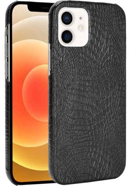 IPhone 12 Mini Uyumluluk Klasik Timsah Için Şık Klasik Kılıf (Yurt Dışından)