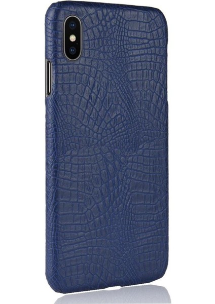 IPhone Xs Max Klasik Timsah Moda Anti Için Şık Klasik Durumda (Yurt Dışından)