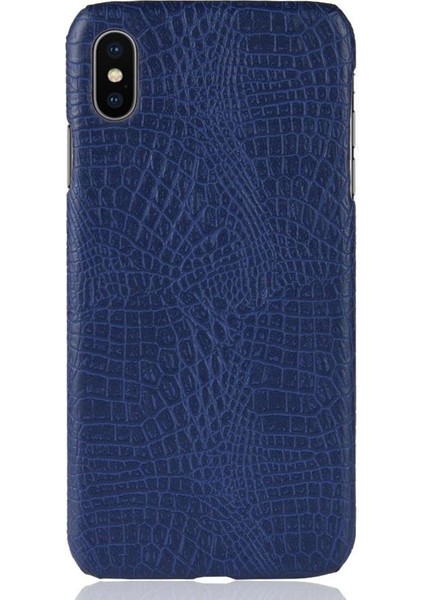IPhone Xs Max Klasik Timsah Moda Anti Için Şık Klasik Durumda (Yurt Dışından)
