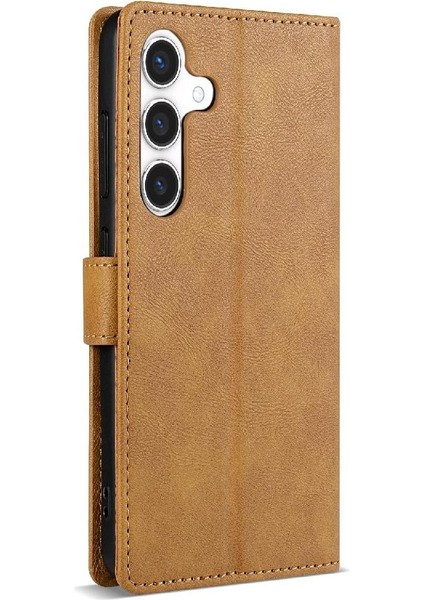 Samsung Galaxy A05S Için Flip Case Anti Kayma Yan Cep Kart Yuvaları Kapatma (Yurt Dışından)