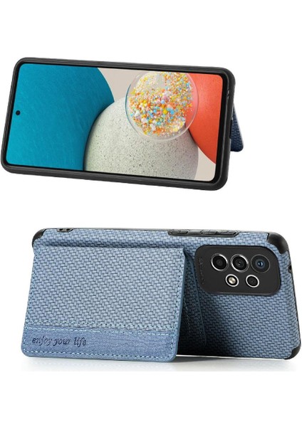 Samsung Galaxy A53 5g Standı Fonksiyonu Rfıd Engelleme Manyetik Kart (Yurt Dışından)