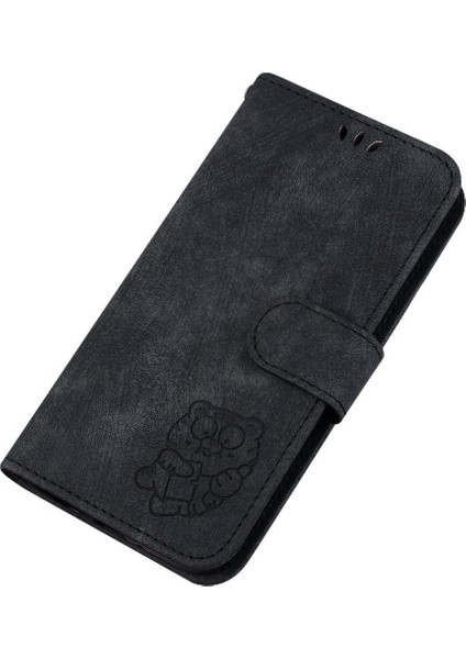 Infinix Not 40 Pro Artı Kabartmalı Sevimli Kaplan Flip Folio Kart Için Kılıf (Yurt Dışından) fiyatları