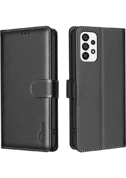 Samsung Galaxy M23 5g Rfıd Engelleme Kart Tutucu Kickstand Pu Için Flip Case (Yurt Dışından) indirimleri