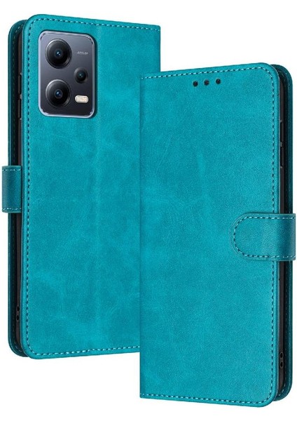 Xiaomi Redmi Not 12 Pro Artı Pu Deri Kickstand ile Flip Case (Yurt Dışından)