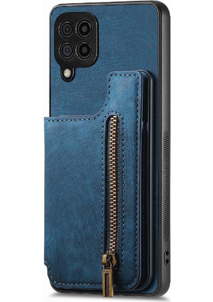 Samsung Galaxy A22 4g Için Kılıf Katlanabilir Arka Kapak Standı Fonksiyonu Vintage (Yurt Dışından) modelleri