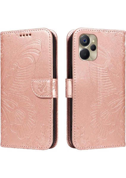 Kredi Kartı Yuvası ile Realme 10 5g Için Flip Case Ayrılabilir El Kayışı (Yurt Dışından)