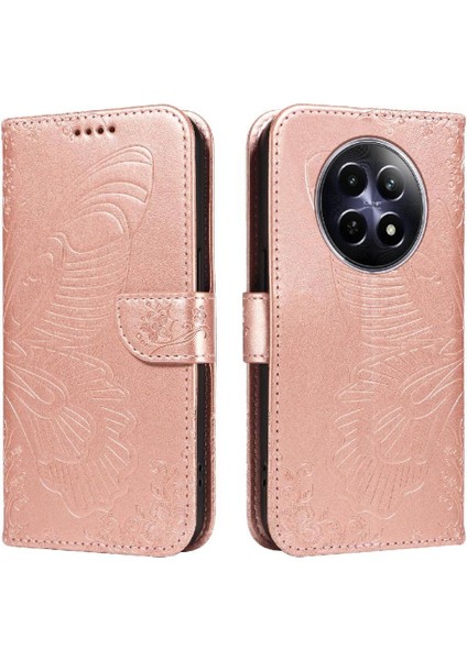 Realme Için Flip Case 12 5g ile Yüksek Kaliteli Deri Ayrılabilir El Kayışı (Yurt Dışından)