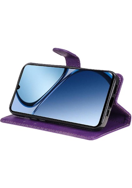 Realme C61 Klasik Düz Renk ile Yüksek Kaliteli Deri Için Flip Case (Yurt Dışından) fırsatları