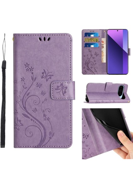 Google Pixel 9 Pu Deri Manyetik Kapatma Kickstand Kartı Için Filp Durumda (Yurt Dışından)