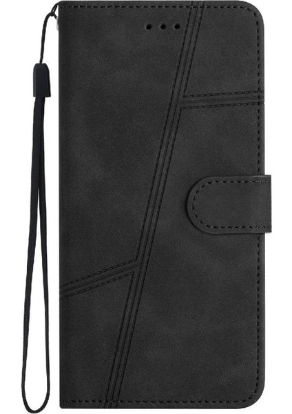 IPhone 14 Için Flip Case Pro Max Kart Yuvaları Tutucu Manyetik Cüzdan Pu Tam (Yurt Dışından)