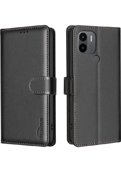 Mays Home1 Xiaomi Redmi A2 Için Flip Case Cüzdan Manyetik Kart Tutucu Kickstand Pu (Yurt Dışından)