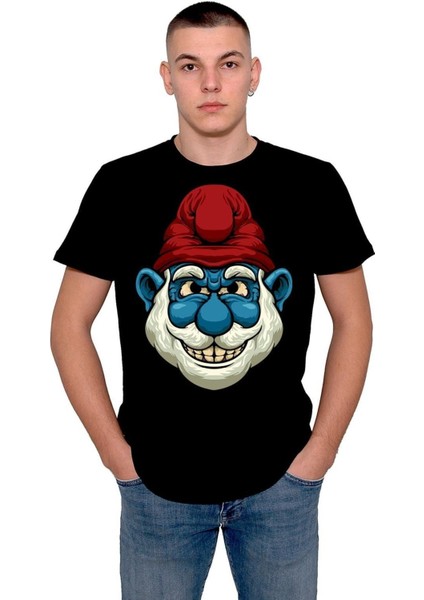 Şirinler Şirin Baba Red Beard Tişört T-Shirt