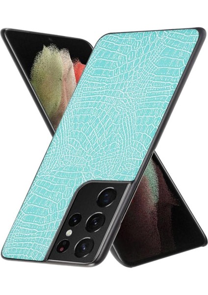 Samsung Galaxy S21 Ultra Klasik Timsah Kapak Için Şık Klasik Kılıf (Yurt Dışından) modelleri