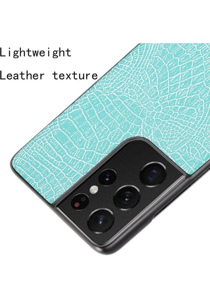 Samsung Galaxy S21 Ultra Klasik Timsah Kapak Için Şık Klasik Kılıf (Yurt Dışından) fırsatları