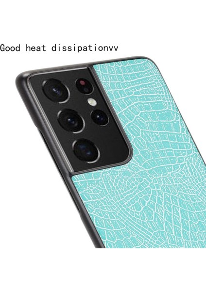 Samsung Galaxy S21 Ultra Klasik Timsah Kapak Için Şık Klasik Kılıf (Yurt Dışından) indirimleri