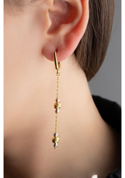 925 Ayar Gümüş Sallantılı Dorika Küpe fiyatları