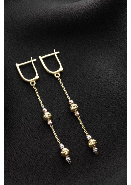 925 Ayar Gümüş Sallantılı Dorika Küpe modelleri