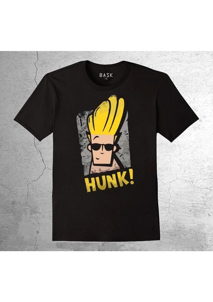 Johnny Bravo Yakışıklı Güçlü Tişört Çocuk T-Shirt