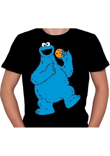 Susam Sokağı Sesame Street Kurabiye Canavarı Tişört T-Shirt fiyatları