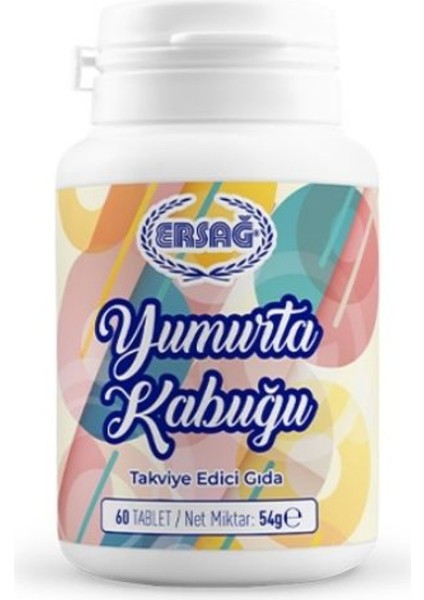 Yumurta Kabuğu Tableti