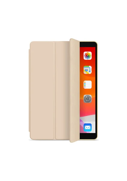 Apple iPad Mini 5 Kılıf Yatay Standlı Içi Kadife Dışı Deri Orijinal Lansman Kılıf