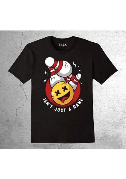 Isn't Just Game Bovling Emoji Tişört Çocuk T-Shirt
