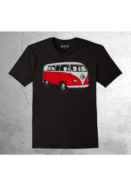 Volkswagen Vw Hippie Minibüs Tişört Çocuk T-Shirt