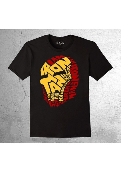 Iron Man Demir Adam Süper Kahraman Tişört Çocuk T-Shirt