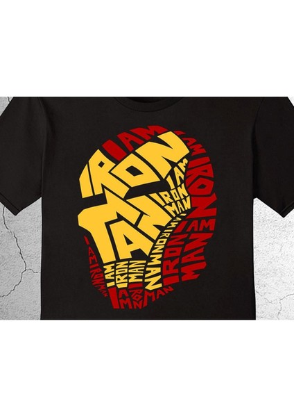 Iron Man Demir Adam Süper Kahraman Tişört Çocuk T-Shirt