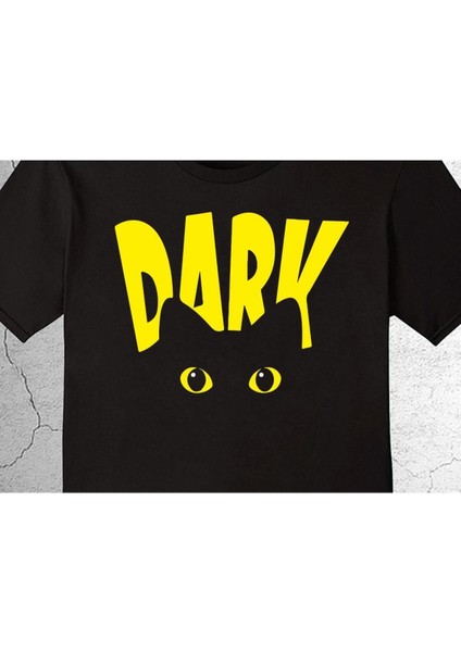 Dark Cat Illüsion Kedi Retro Tişört Çocuk T-Shirt fiyatları