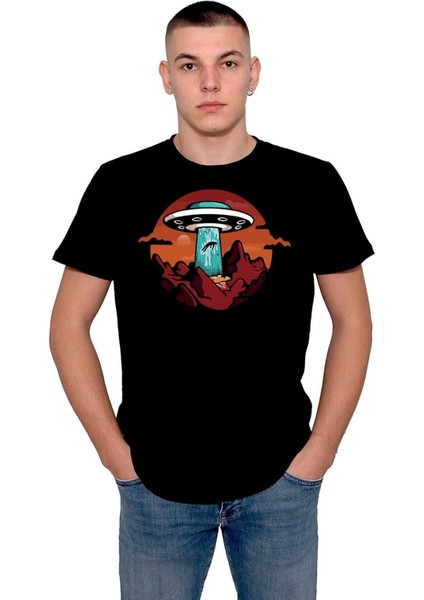 Uzay Space Uzaylı Ufo Tişört T-Shirt