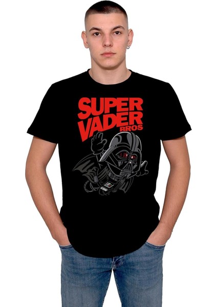 Super Vader Bros Star Wars Yıldız Savaşları Tişört T-Shirt