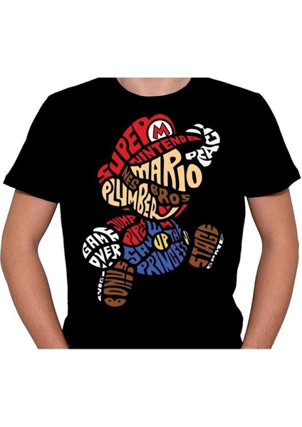 Super Mario Game Ateri Kaset Tişört T-Shirt fiyatları
