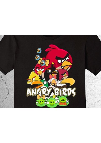 Angry Birds Kızgın Kuşlar Tişört Çocuk T-Shirt fiyatları