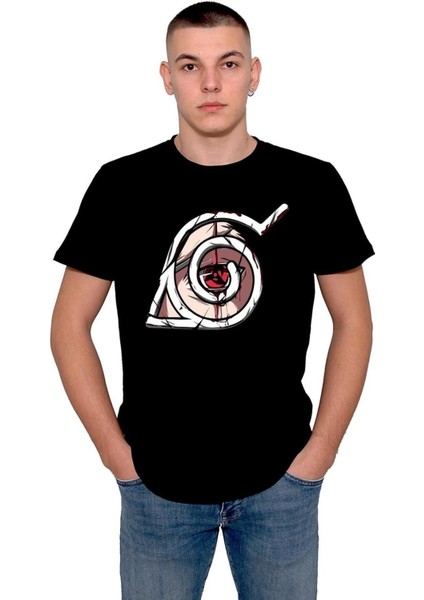 Naruto Itachi Anime Manga Logo Tişört T-Shirt