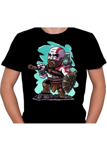 God Of War Kratos Kalkan Balta Game Tişört T-Shirt fiyatları