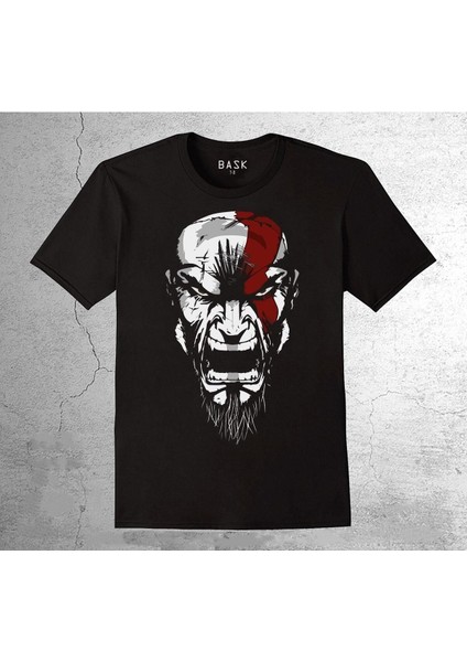 God Of War Silüliet Game Ps5 Tişört Çocuk T-Shirt