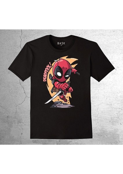 Deadpool Ninja Dead Pool Tişört Çocuk T-Shirt
