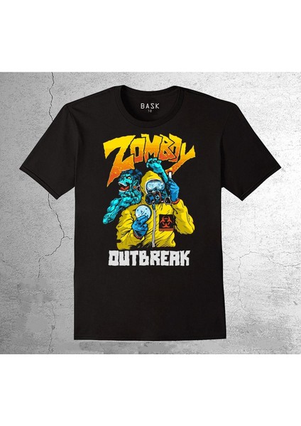 Zomboy Dutbreak Monkey Deney Tişört Çocuk T-Shirt