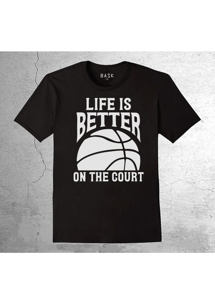 Basketbol Basketball Life Is Better Baller Tişört Çocuk T-Shirt