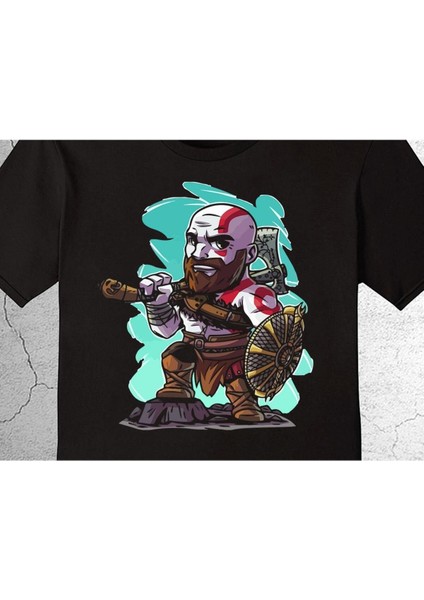 God Of War Kratos Kalkan Balta Game Tişört Çocuk T-Shirt fiyatları