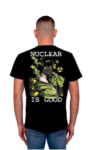 Nuclear Bomb Girl Nükleer Tehlikeli Danger Tişört T-Shirt
