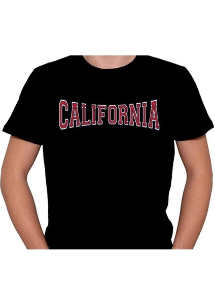 California America Amerika Üniversite Ünivercity Tişört T-Shirt