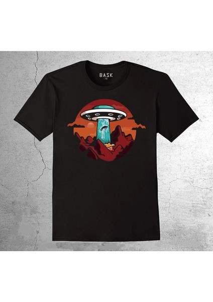 Uzay Space Uzaylı Ufo Tişört Çocuk T-Shirt