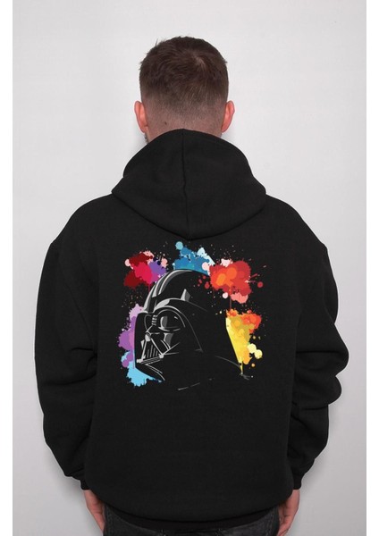 Star Wars Yıldız Savaşları Darth Vader Sweatshirt Kapüşonlu Hoodie