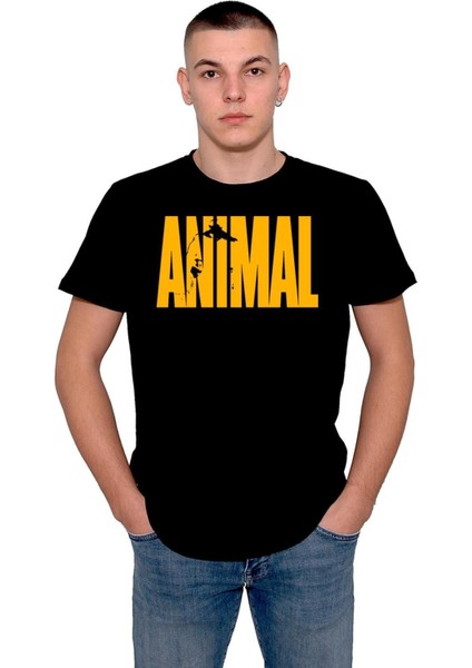 Animal Fitness Gym Tank Sporcu Tişört T-Shirt